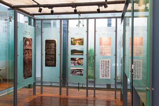 江苏苏州园林博物馆展厅