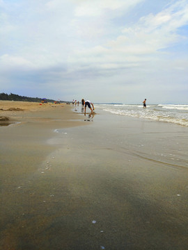 海浪海滩