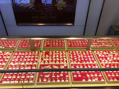 金店柜台