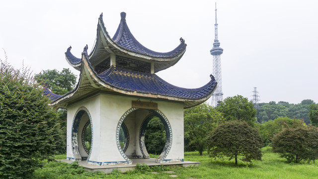 湖南烈士公园翠羽亭