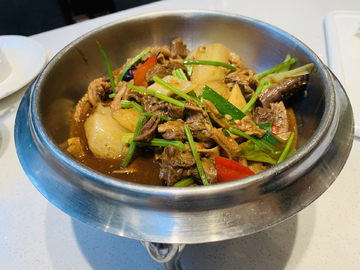 沙茶牛杂煲