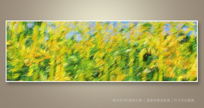 抽象油画