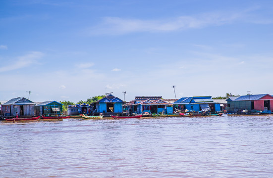 柬埔寨浮村