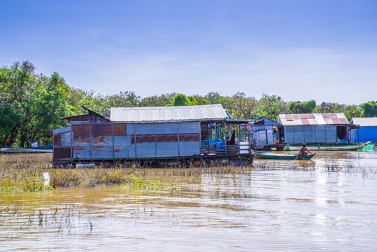 柬埔寨浮村