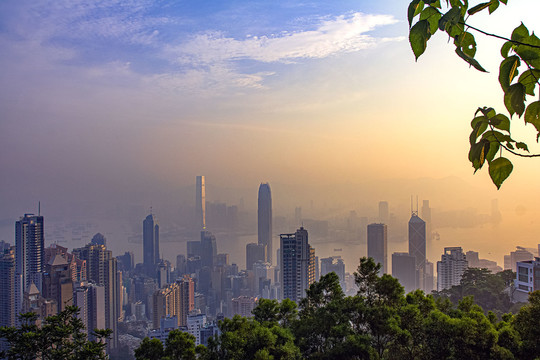 香港的早晨