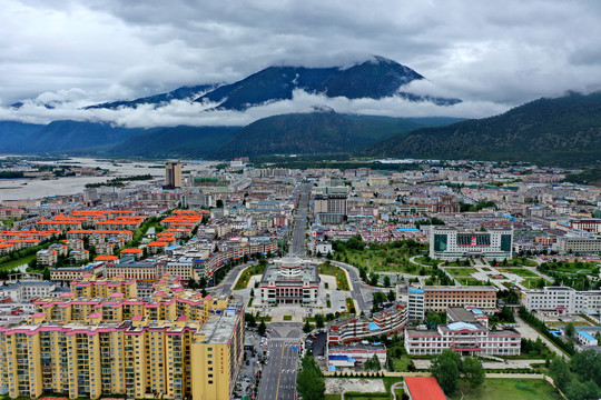 林芝市航拍