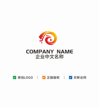 凤凰传媒影视logo标志