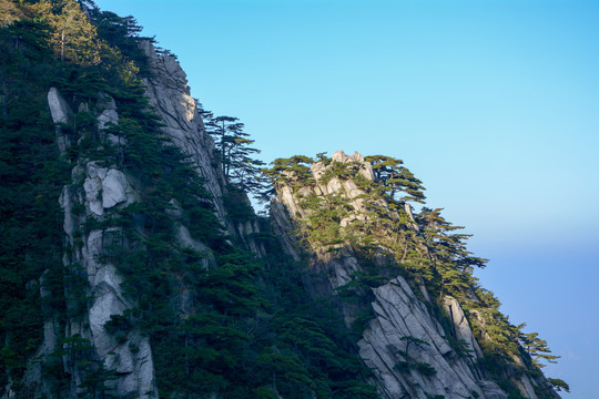 湖北天堂寨国家地质公园夏日风光
