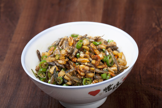 小炒鱼虾