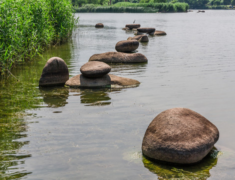 尹山湖风光