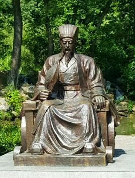 诸葛亮雕塑