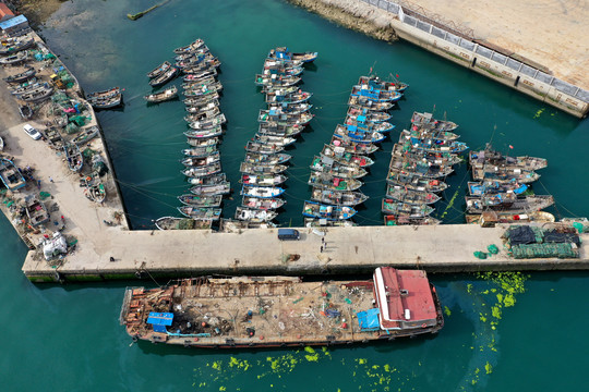 胶州湾海洋海渔港
