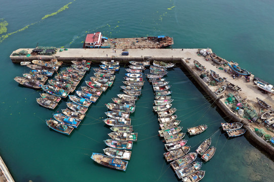 胶州湾海洋海渔港