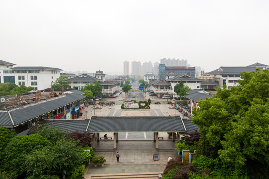 江苏常州文笔塔广场