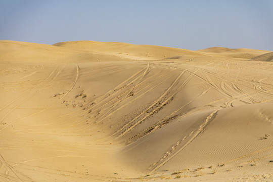沙漠戈壁滩土地荒漠化