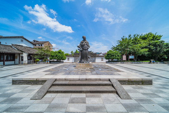 王阳明故居雕像