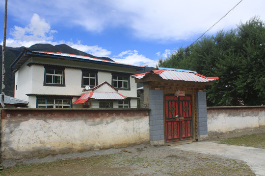西藏的建筑