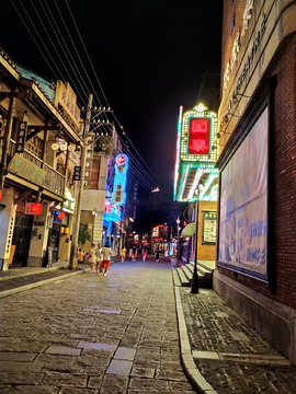 重庆老街夜景