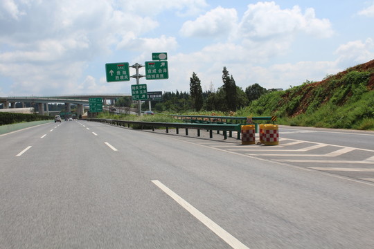 高速公路岔口