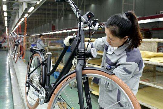 自行车电动车调试组装安装生产
