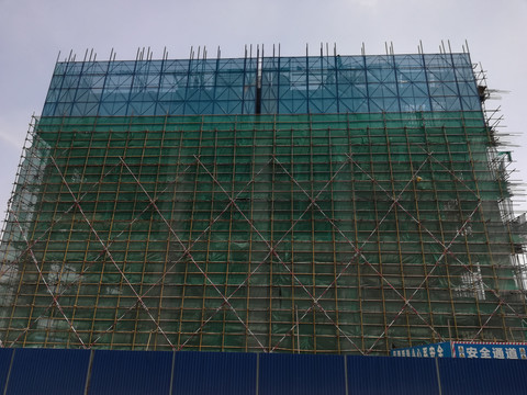建设中的楼房