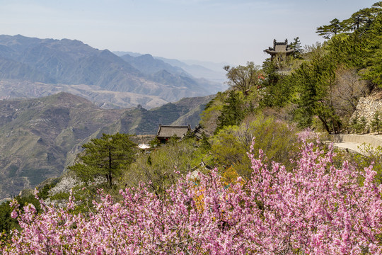 北岳恒山春色