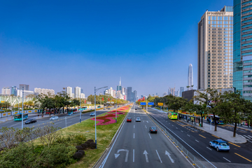 深圳车公庙街景