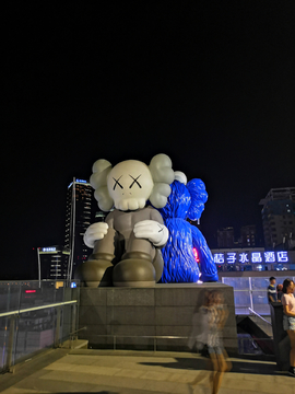 长沙国金购物大厦顶部露天广场