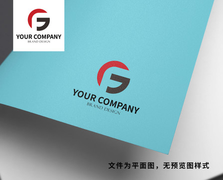 GF字母logo