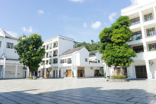 清远浈阳峡风景区旅游小镇广场
