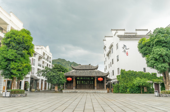 清远浈阳峡风景区文化广场
