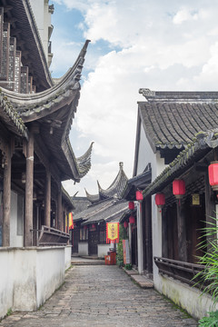 清远浈阳峡风景旅游小镇街道