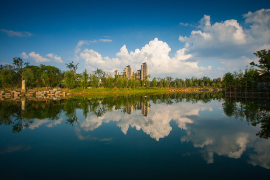 萍水湖湿地公园