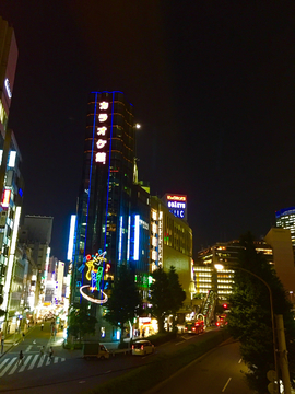 新宿的夜景