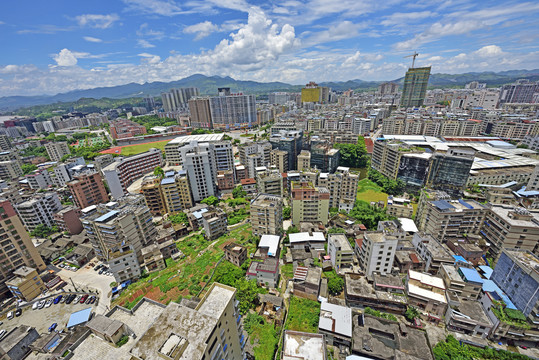 龙川县全景