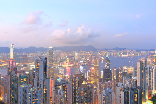 香港夜景