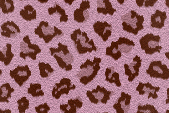 紫粉色背景豹纹图案