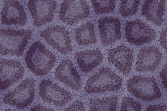 紫色豹纹