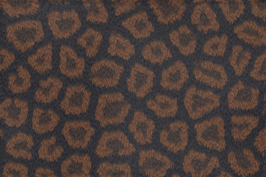 抽象豹纹布纹印染花布