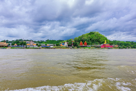 清莱金三角和湄公河