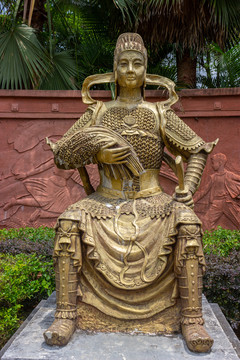 白马娘娘雕像