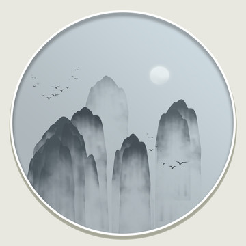 山水画
