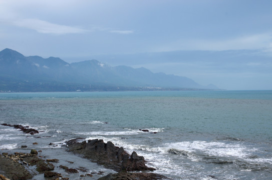 远山青山天空