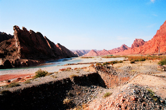 中国新疆维吾尔自治区天山大峡