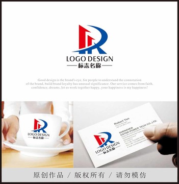 房地产建材雄鹰LOGO