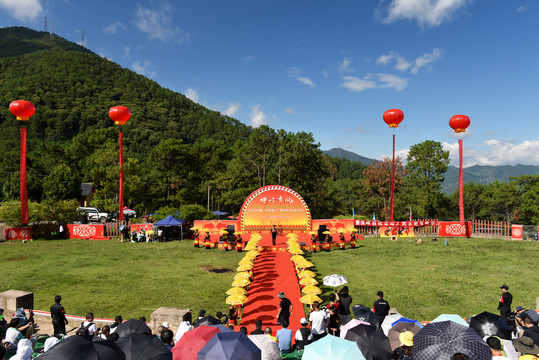 西昌市安哈镇火把节开幕式
