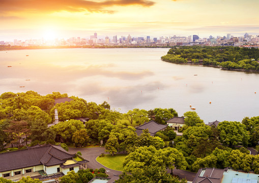 杭州西湖景观