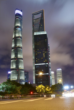 上海陆家嘴高层建筑