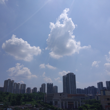 蓝天白云