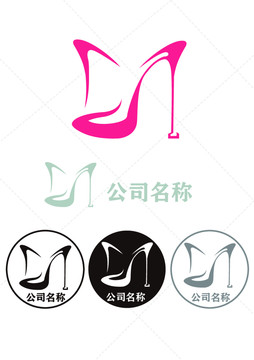 MJ高跟鞋Logo